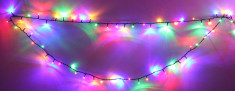 Ghirlanda luminoasa 180 LED-uri multicolore interconectabila, Well foto