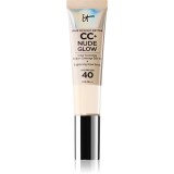 IT Cosmetics Your Skin But Better CC + Nude Glow Fond de ten iluminator SPF 40 culoare Fair Porcelain 32 ml