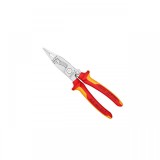Cleste combinat universal (patent), cu arc, izolat 1000V, VDE, 200 mm, Knipex