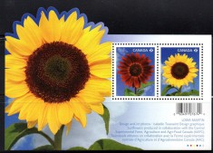 CANADA 2011, Flora, bloc neuzat, MNH foto