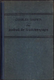 HST 318SP Der Ausdruck der Gemutsbewegungen 1908 Charles Darwin