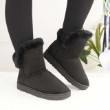 Cumpara ieftin Cizme Tip Ugg De Dama 2392 Negre