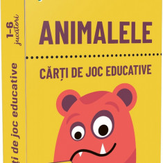 Animalele - Carti de joc educative