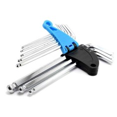 Set 9 chei hexagonale, imbus forma L, Richmann GartenVIP DiyLine foto