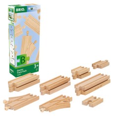 Set sine de baza, 12 piese pentru trenulete BRIO, 3+ ani