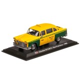 Macheta Auto Checker A11&ndash;A12 Taxi San Francisco 1980 &ndash; Galben cu Verde, Scara 1:43