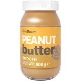 GymBeam Peanut Butter Smooth cremă de nuci 100 % 900 g