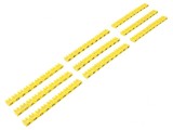 Kit Etichete Cablu Galben 4mm 100buc