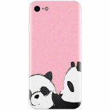 Husa silicon pentru Apple Iphone 6 Plus, Panda