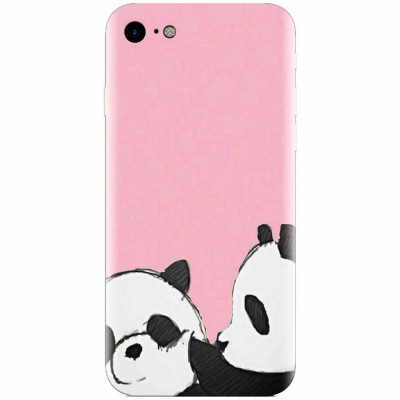 Husa silicon pentru Apple Iphone 5c, Panda foto