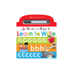 Learn to Write (Scholastic Early Learners: Write and Wipe)