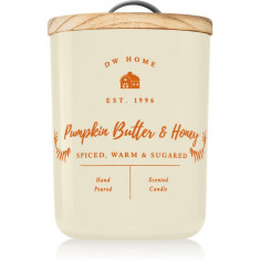 DW Home Farmhouse Pumpkin Butter & Honey lumânare parfumată 428 g