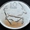 Moneda exotica 10 THEBE - BOTSWANA, anul 1991 *cod 3963 A