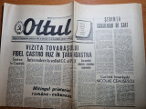 ziarul oltul 27 mai 1972-vizita lui fidel castro in romania