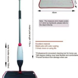 Cumpara ieftin Mop Spray cu Microfibra, Rezervor 700ml, Pulverizare Apa, Flexibil, Acces Usor, Curatenie Eficienta