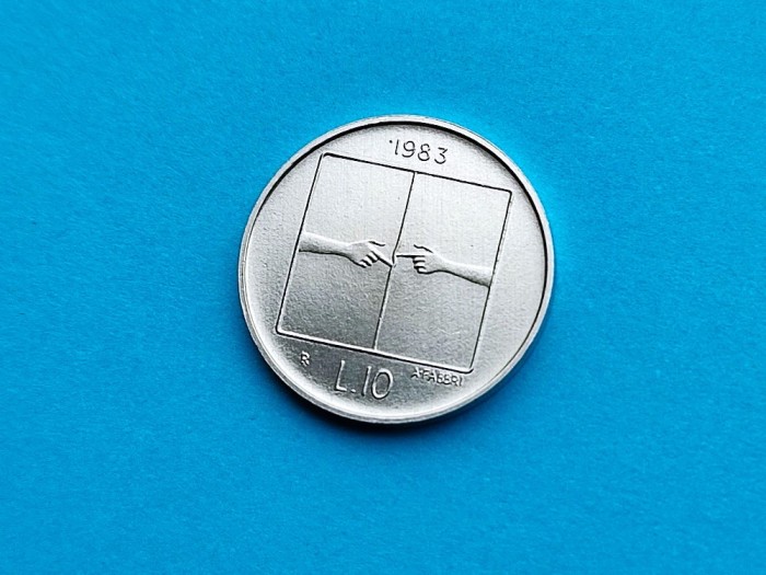 10 Lire 1983 San Marino-UNC-RAR