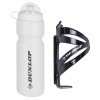 Bidon alb si suport negru, DUNLOP, capacitate 750ml Cod:A766