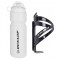 Bidon alb si suport negru, DUNLOP, capacitate 750ml Cod:A766
