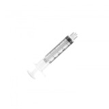 Seringă sterilă de unică folosință BD Plastipak Luer-Lok&trade; cu v&acirc;rf 5 ml BD 309646 125 buc.