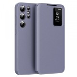 Husa pentru Samsung Galaxy S23 Ultra S918, Techsuit, SmartView, Mov