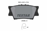Set placute frana disc Lexus Es, Hs; Toyota Camry, Rav 4 III, Rav 4 IV Motor 2.0, 2.0, 2.0, 2.0 4WD, 2.0 4WD, 49.2x96.8x15.4mm, OE 0446602220