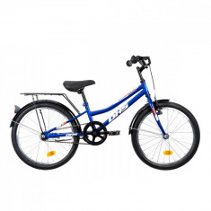 Bicicleta DHS, 20 inch, Albastru