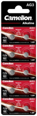 Baterii Ceas AG3 LR41 192 G3 1.5V 35mAh Camelion Blister 10 foto