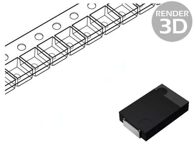 Condensator Polimeric 150uF 6,3V SMD