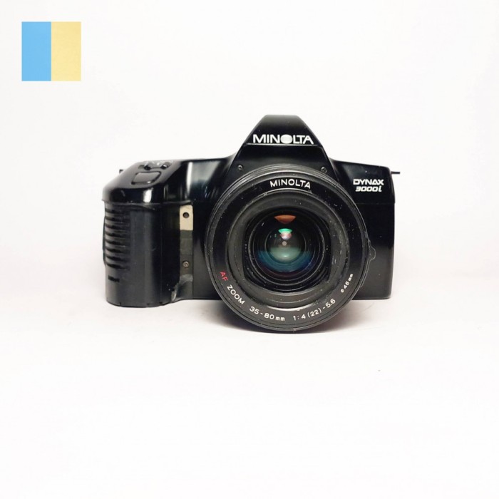 Minolta Dynax 3000i cu Minolta 35-80mm