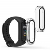 Set 2 Folii de protectie pentru Xiaomi Mi Band 6/Mi Band 5/Mi Band 4, Kwmobile, Transparent, Sticla securizata, 58970.02