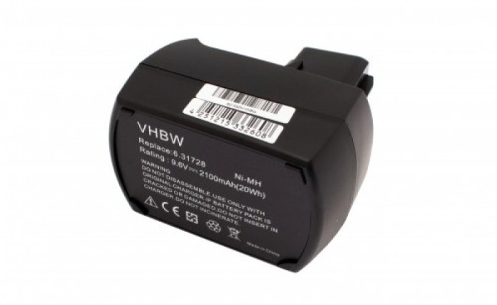 Acumulator pentru metabo wie 6.25471 u.a. 9.6v, ni-mh, 2100mah Acumulator pentru metabo wie 6.25471 u.a. 9.6v, ni-mh, 2100mah