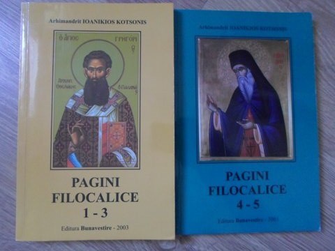 PAGINI FILOCALICE VOL.1-3, 4-5-ARHIMANDRIT IOANIKIOS KOTSONIS-278892