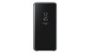 Husa Flip SOHO Clear View Neagra pentru Samsung Galaxy Note 20 si Note 20 5G, Silicon si Policarbonat