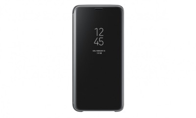 Husa pentru Samsung Galaxy Note 20 si Note 20 5G, Clear View, Negru foto
