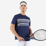 Tricou Tenis TS100 Bleumarin Bărbați, Artengo