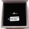 Inel Aur 18k Diamant 0.07ct Coriolan, Alb, VS1, 1.69g, Nou, Cutie+Certificat, Marime 51.5mm/5.5US