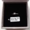 Inel aur 18k (750) cu diamant, nou, in cutie, certificat autenticitate