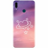 Husa silicon pentru Huawei Y9 2019, Galaxy Heart