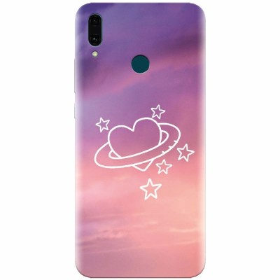 Husa silicon pentru Huawei Y9 2019, Galaxy Heart foto