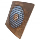 Ventilator axial de perete, Helix 100-Walnut, debit 100 m3/h, diametru 100 mm, 12W, Horoz