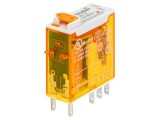 Releu Electromagnetic DPDT 12VAC 15A, Finder