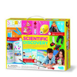 Kit stiintific - Descoperiri stiintifice Vol. 1 - 42 experimente, STEAM Kids