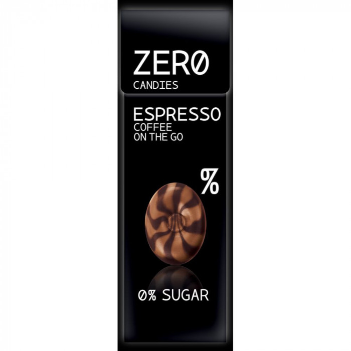 6 Cutii Bomboane cu Cafea Espresso Zero Ice Blue, 32 g, Bomboane cu Aroma de Cafea Expresso, Bomboane Zero Ice Blue, Bomboane Zero Zahar, Zero Ice Blu