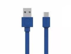 Cablu USB 2.0 - USB Type C 1.5m albastru Allocacoc foto