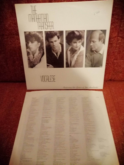 The Manhattan Transfer Vocalese Atlantic 1985 Ger vinil vinyl