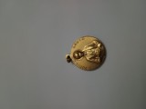 MEDALION RELIGIOS PLACAT CU AUR