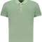Norway Tricou Polo barbati cu logo brodat, din bumbac, Regular fit, Verde, L