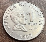 C50 - Moneda foarte veche - Filipine - 1 piso - 1997