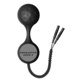 Electrastim-Lula Exercitor Kegel din Silicon, Negru