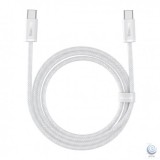 Cumpara ieftin Cablu incarcare Baseus Dynamic Series, USB-C la USB-C, 5A, 100W, 1 m, alb